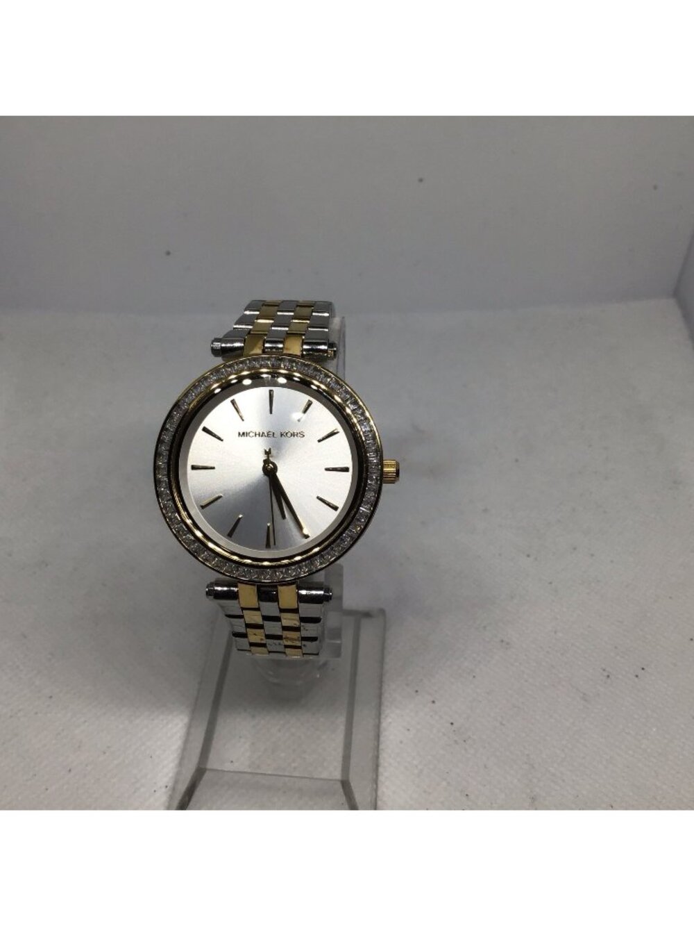 Pre-Owned Michael Kors Mini Darci MK3405 Two-Tone Glitz Women's 33mm Watch